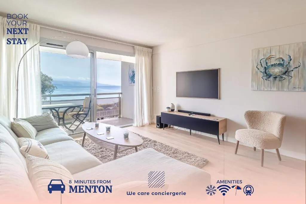 Magnificent 2-Room Apartment Sea View Roquebrune  Roquebrune-Cap-Martin